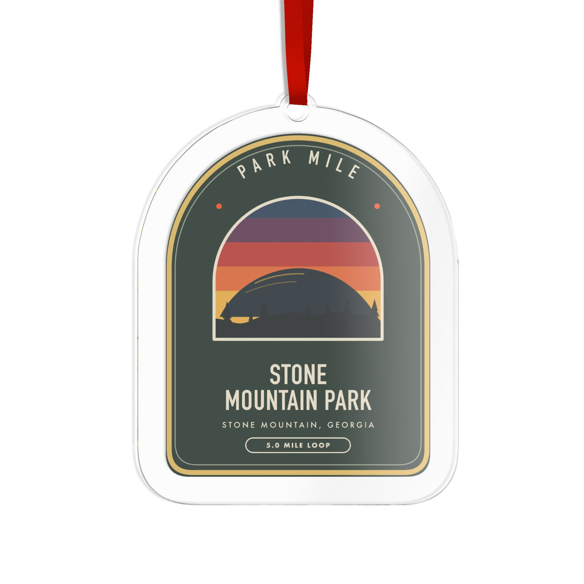 Stone Mountain Park Finisher Medal
