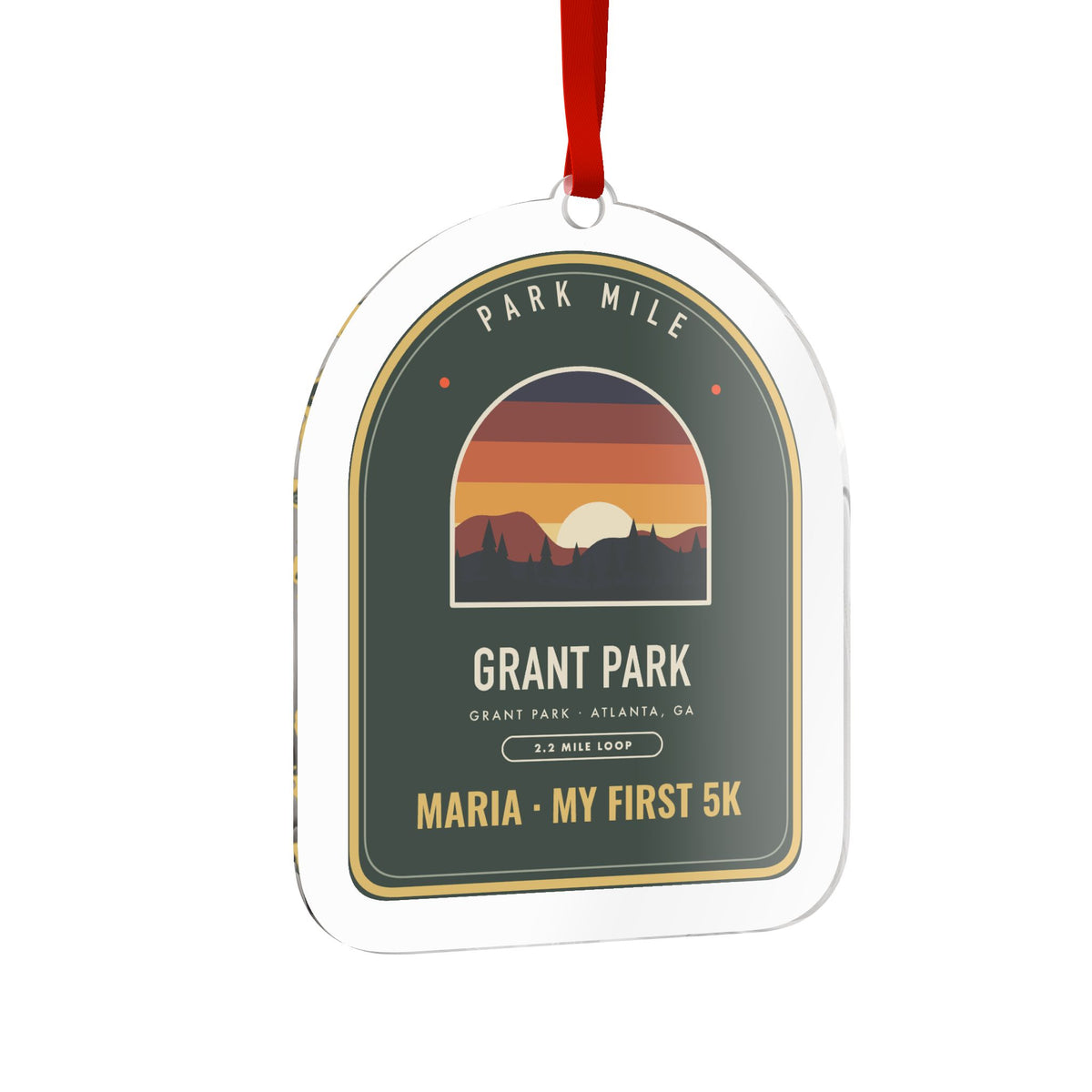 Grant Park Personalized Medal
