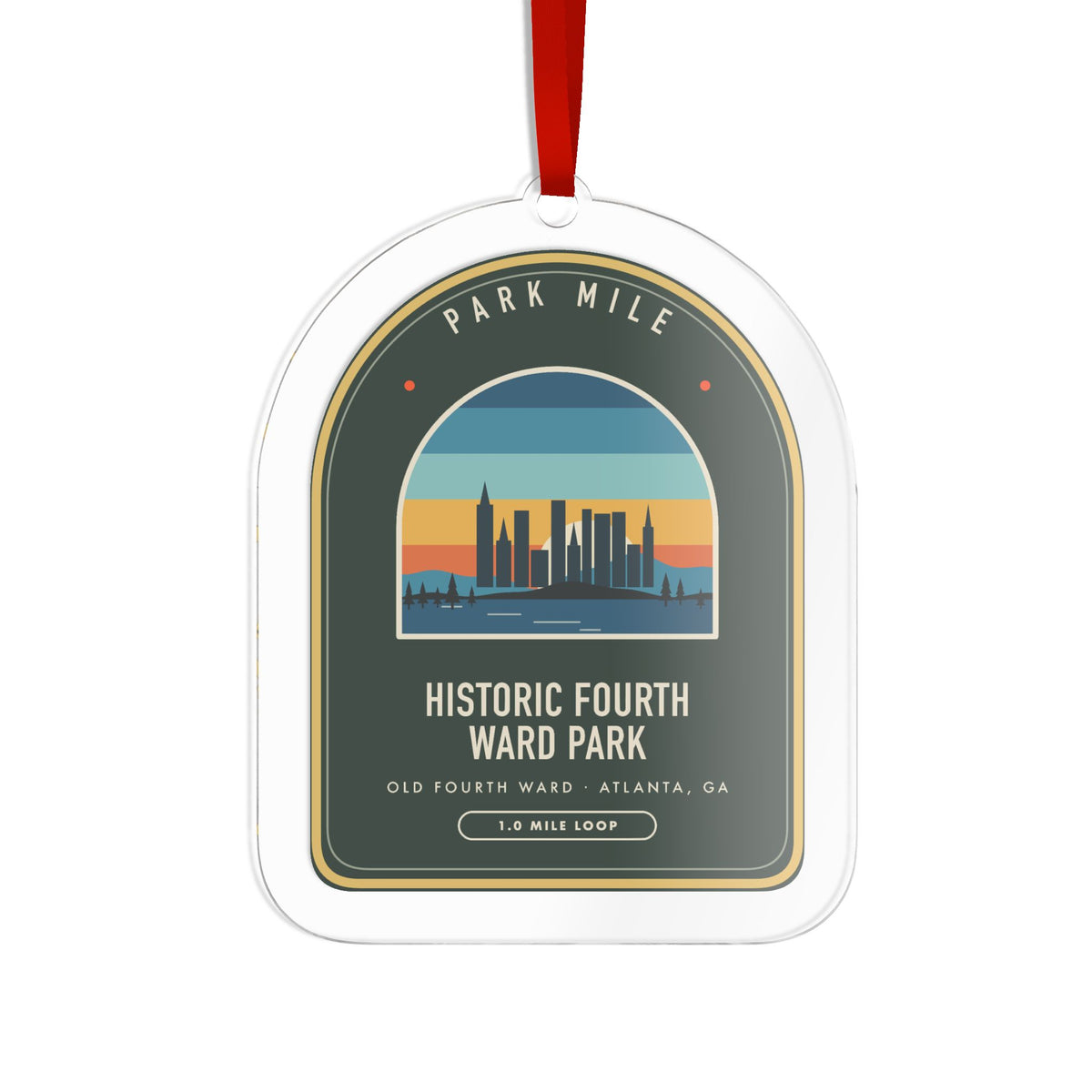Historic Fourth Ward Park Finisher Medal