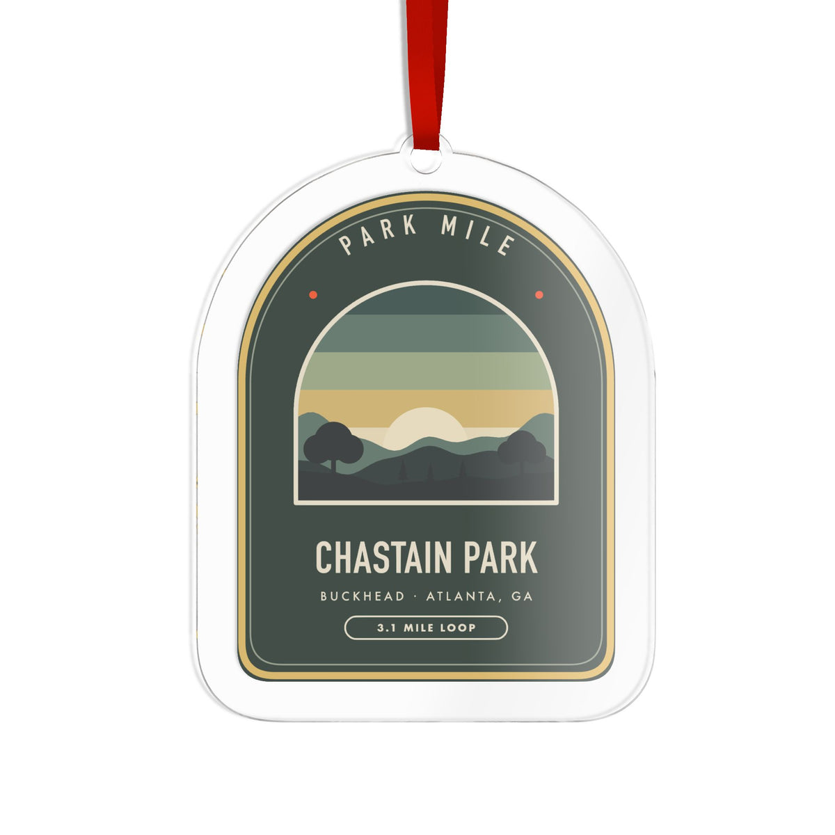 Chastain Park Finisher Medal
