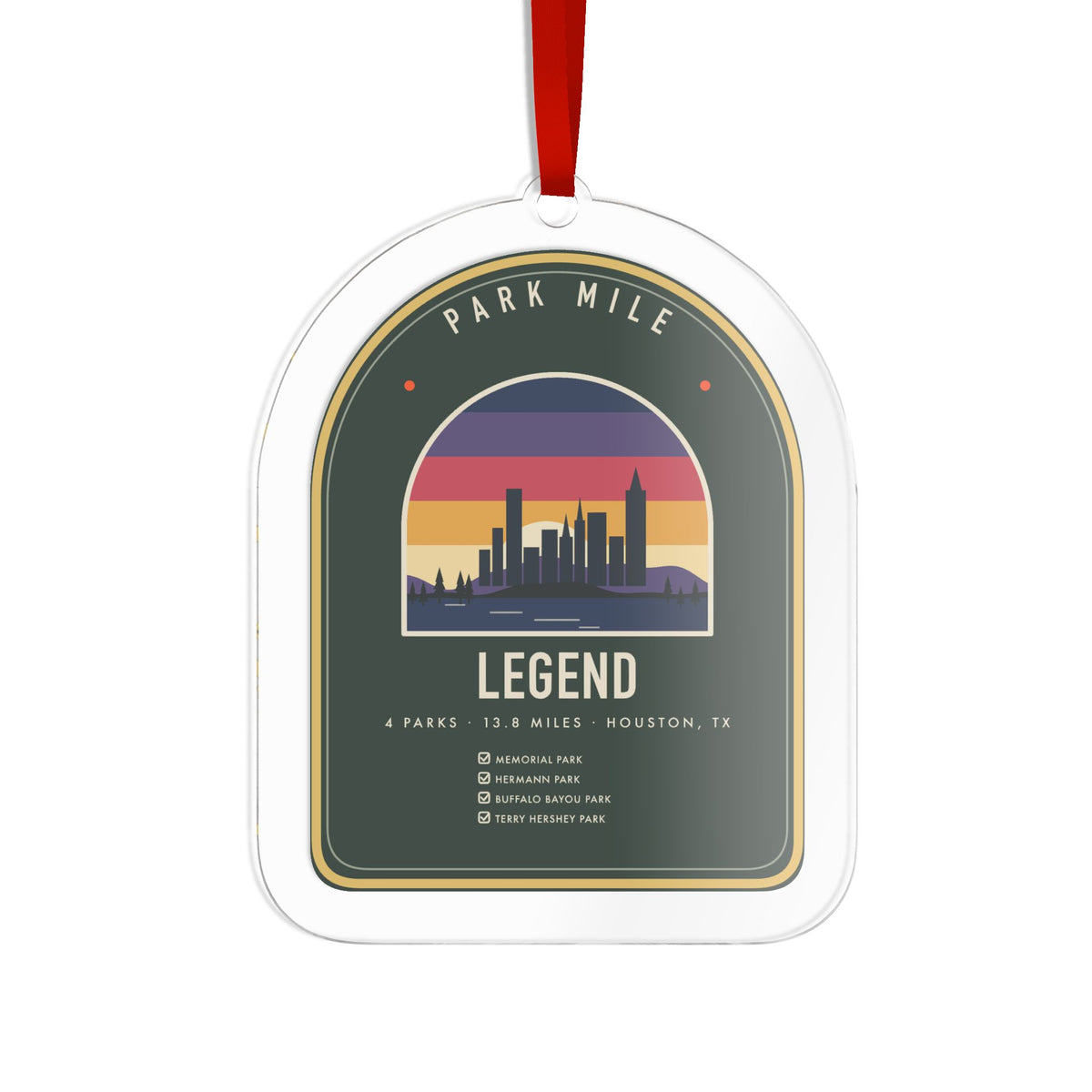 Custom Cut Acrylic Ornament