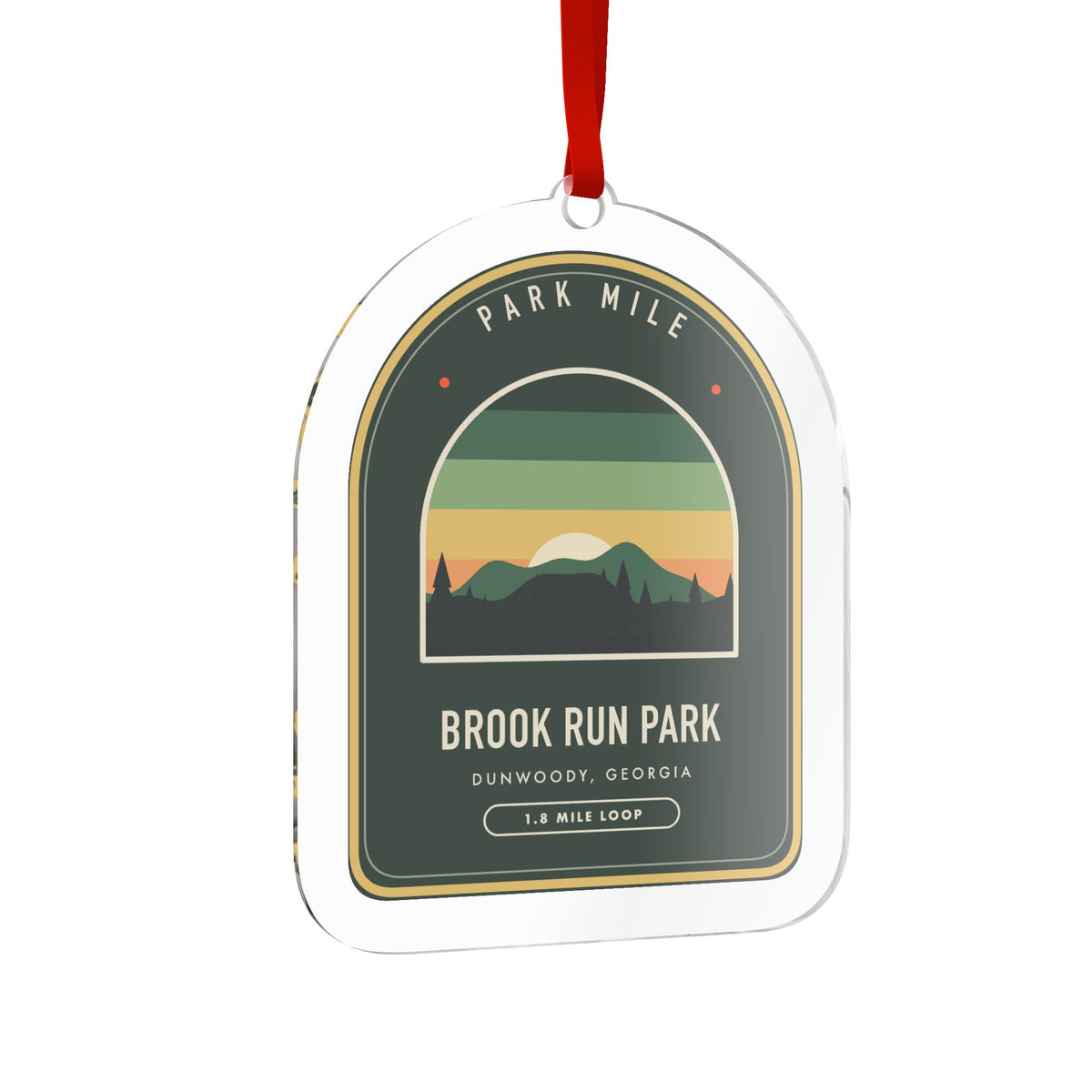 Brook Run Park Finisher Medal