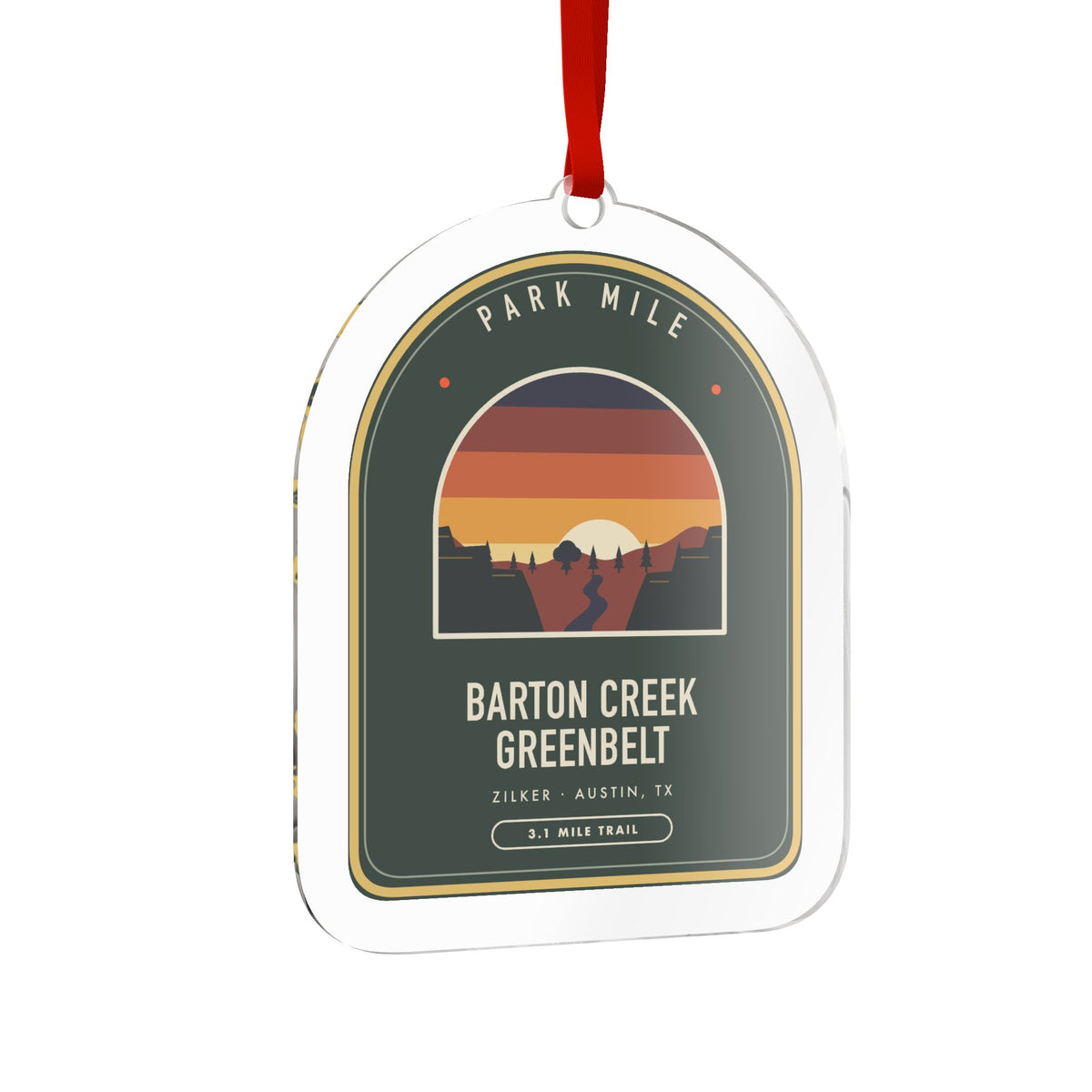 Barton Creek Greenbelt Finisher Medal