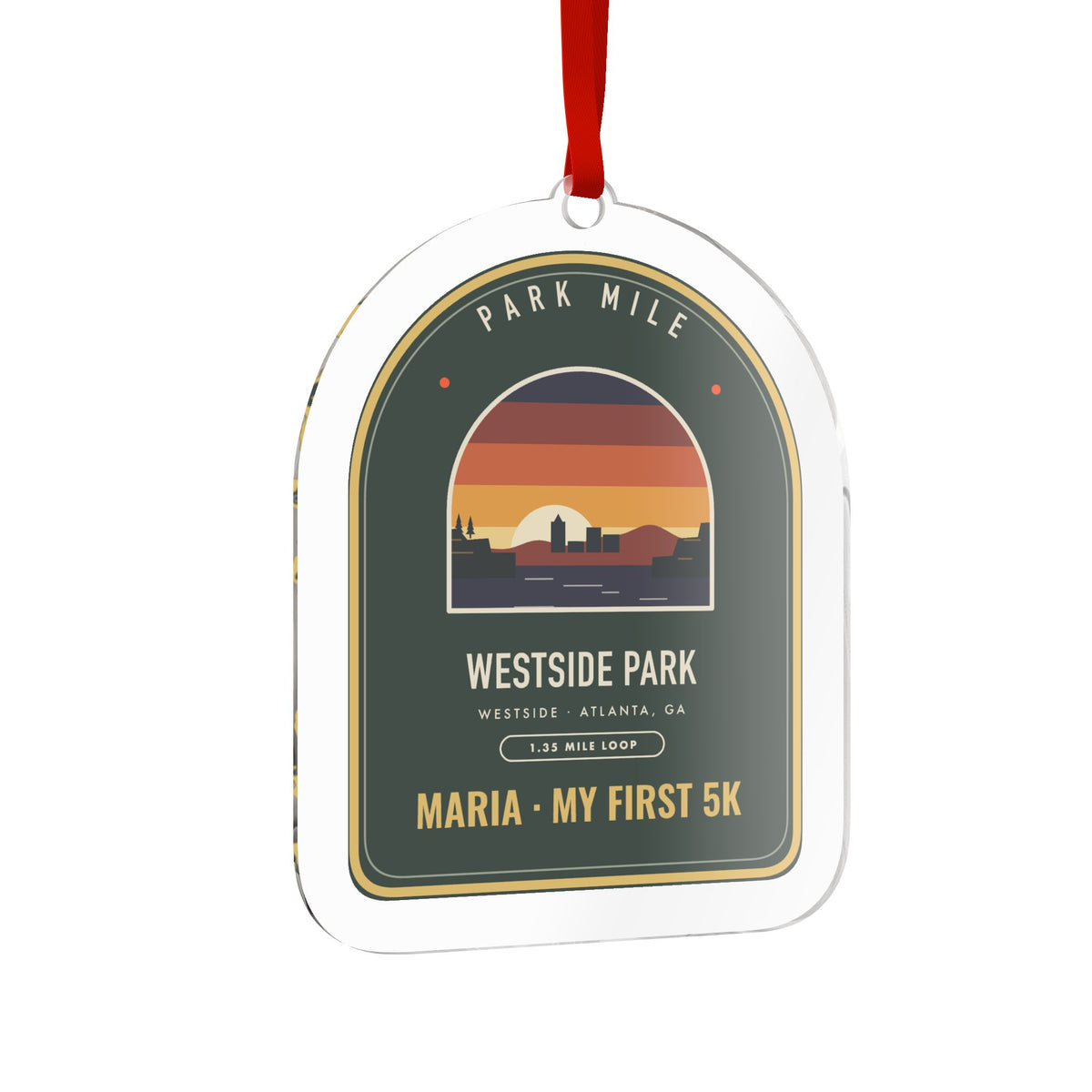Westside Park Personalized Medal