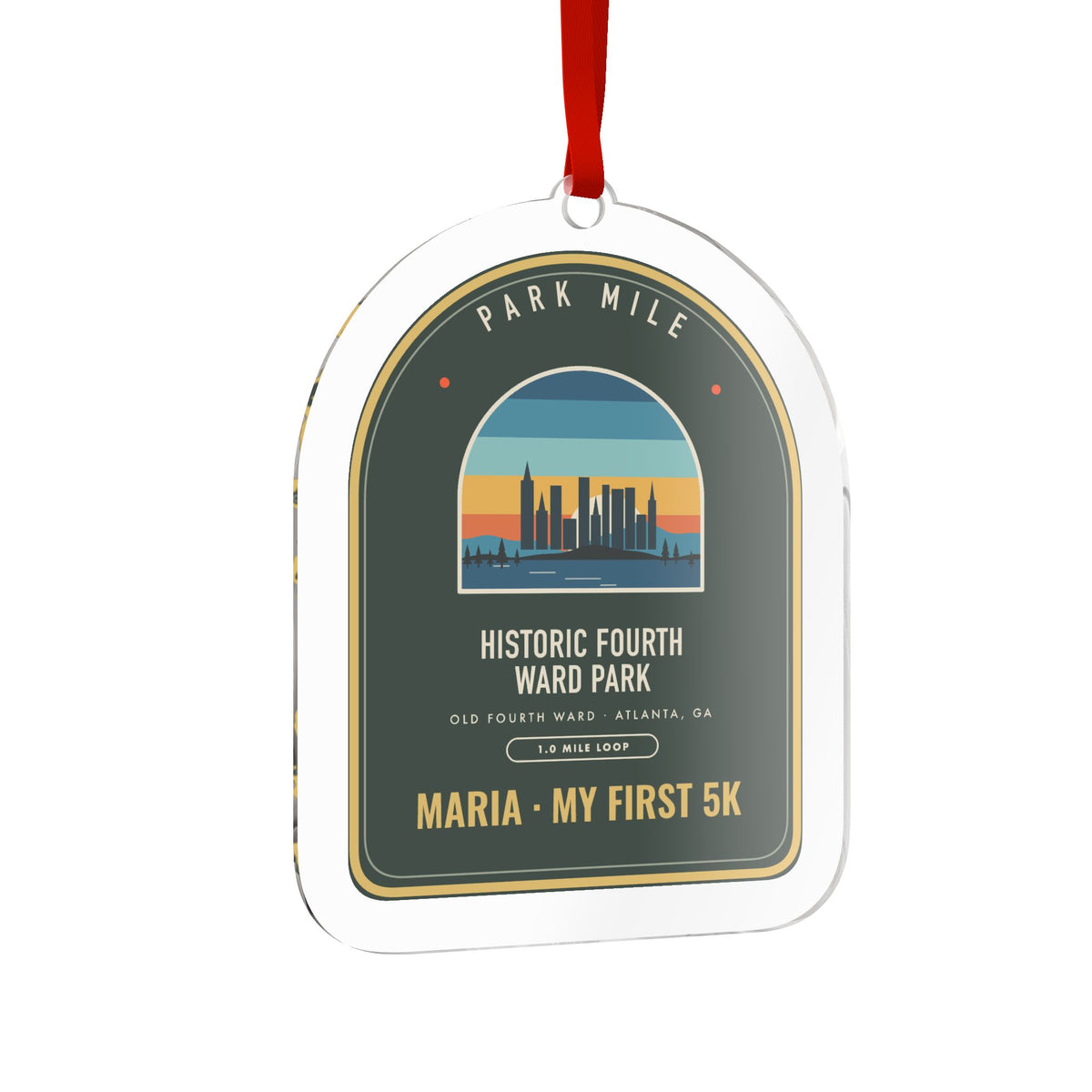 Historic Fourth Ward Park Personalized Medal