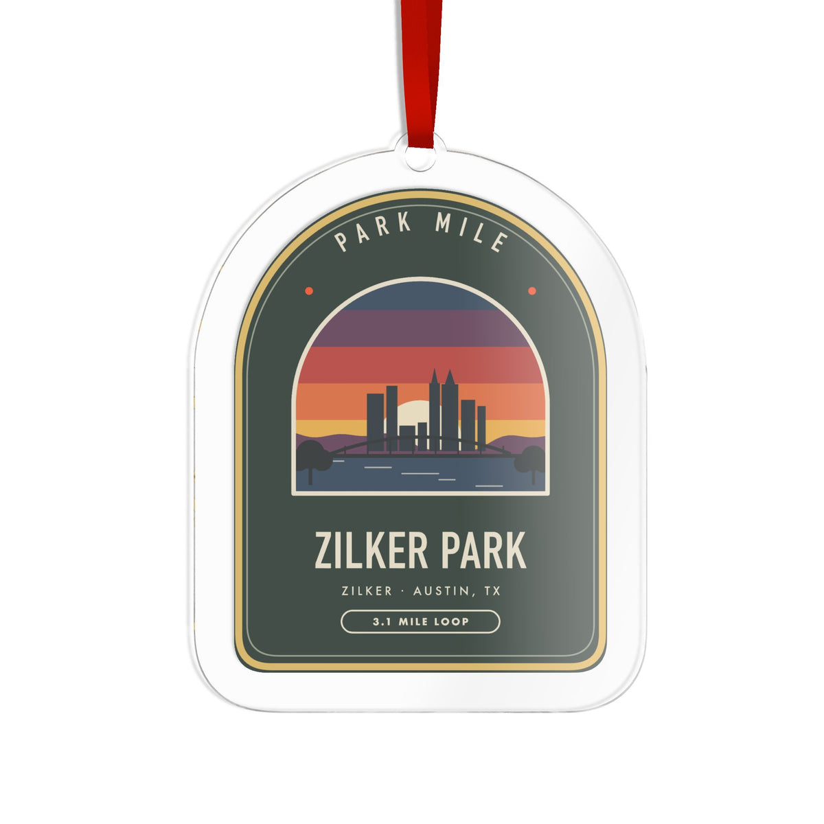 Zilker Park Finisher Medal
