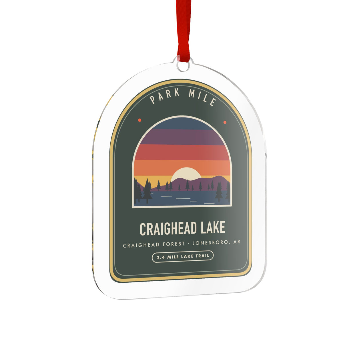 Custom Cut Acrylic Ornament