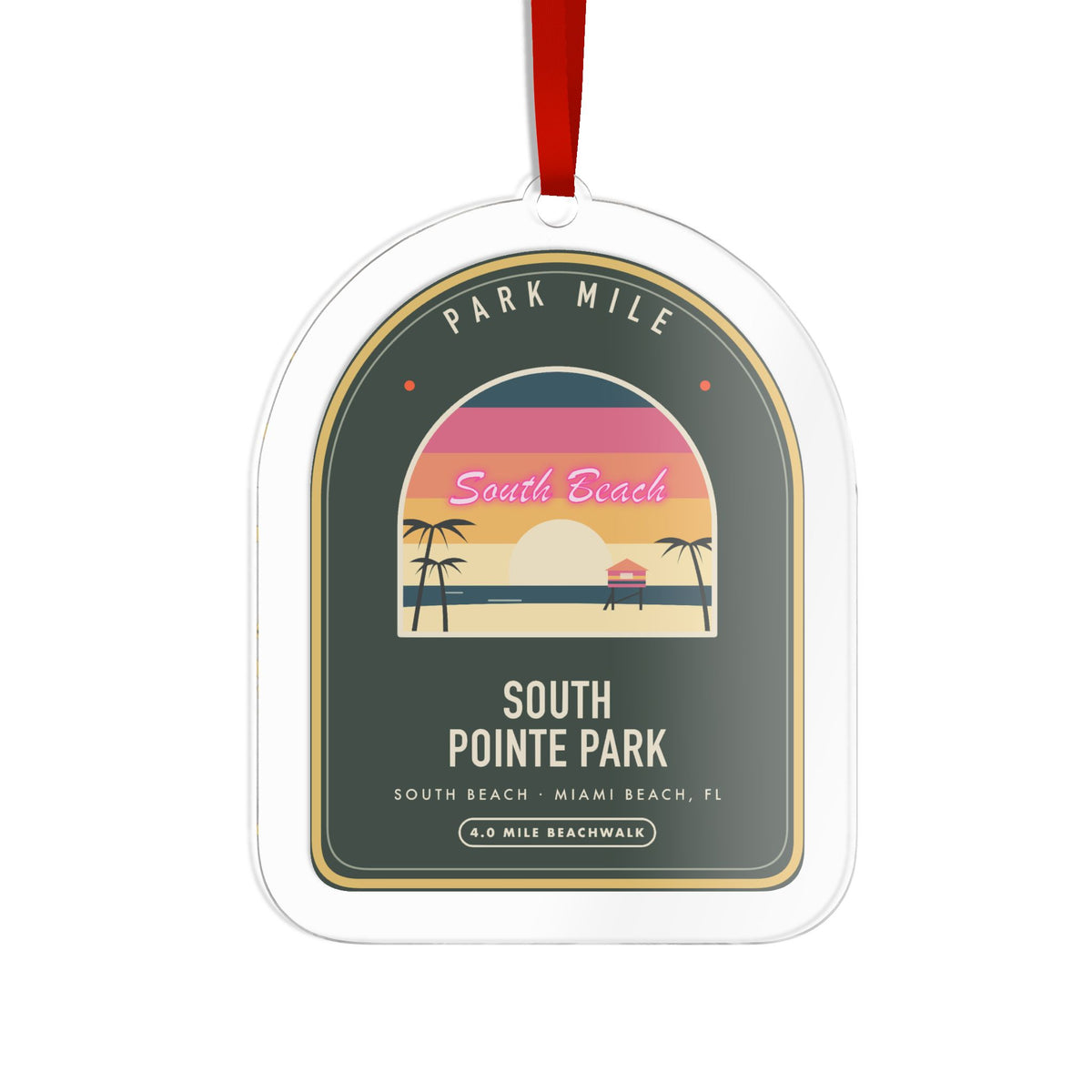 South Pointe Park Finisher Medal