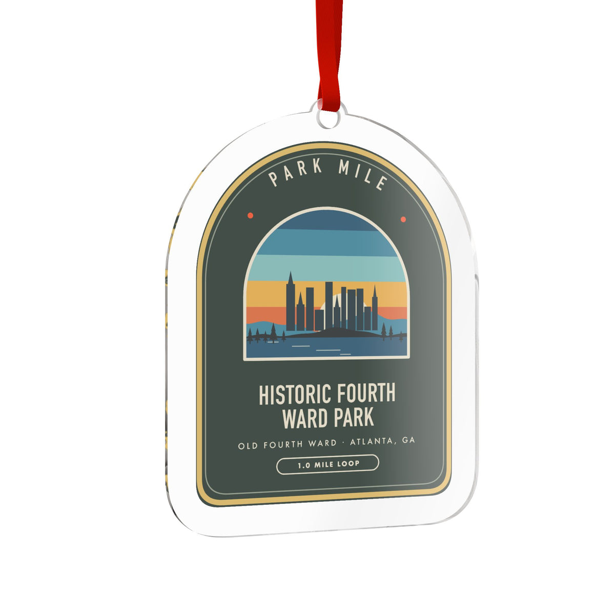 Historic Fourth Ward Park Finisher Medal