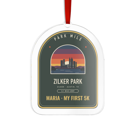 Zilker Park Personalized Medal