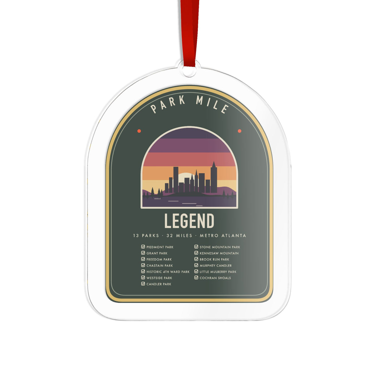 Park Mile Legend Medal