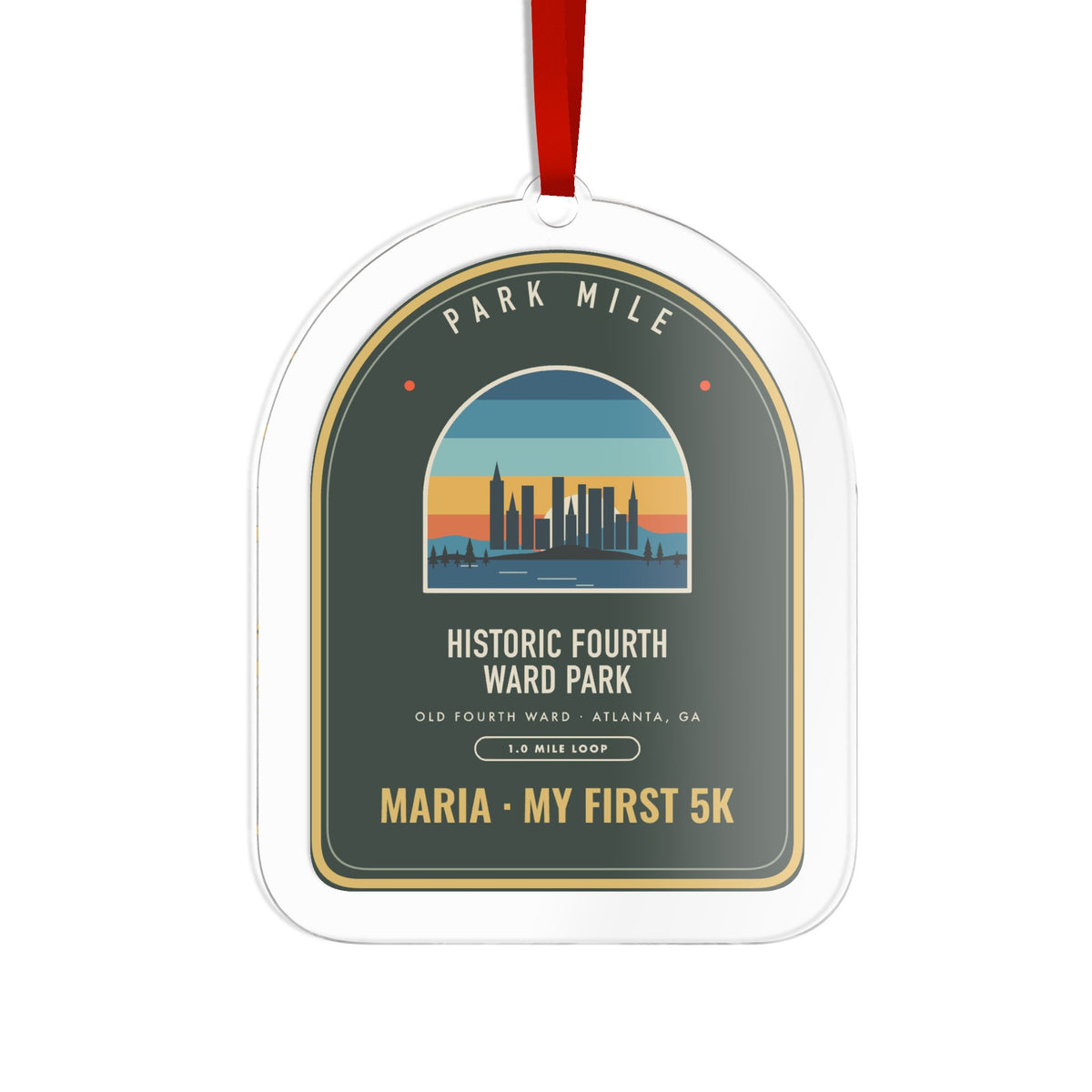 Historic Fourth Ward Park Personalized Medal