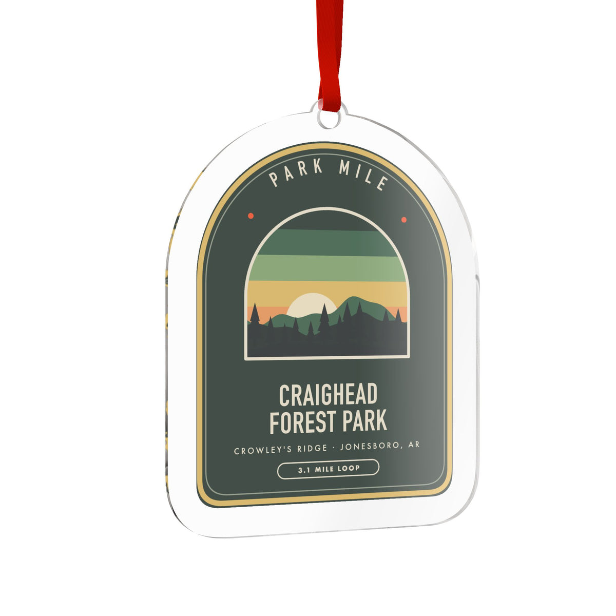 Custom Cut Acrylic Ornament