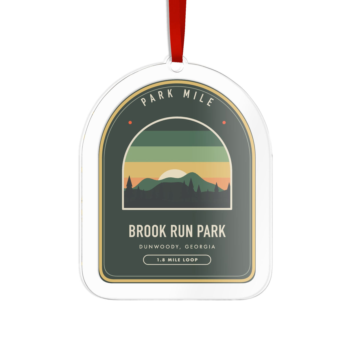 Brook Run Park Finisher Medal