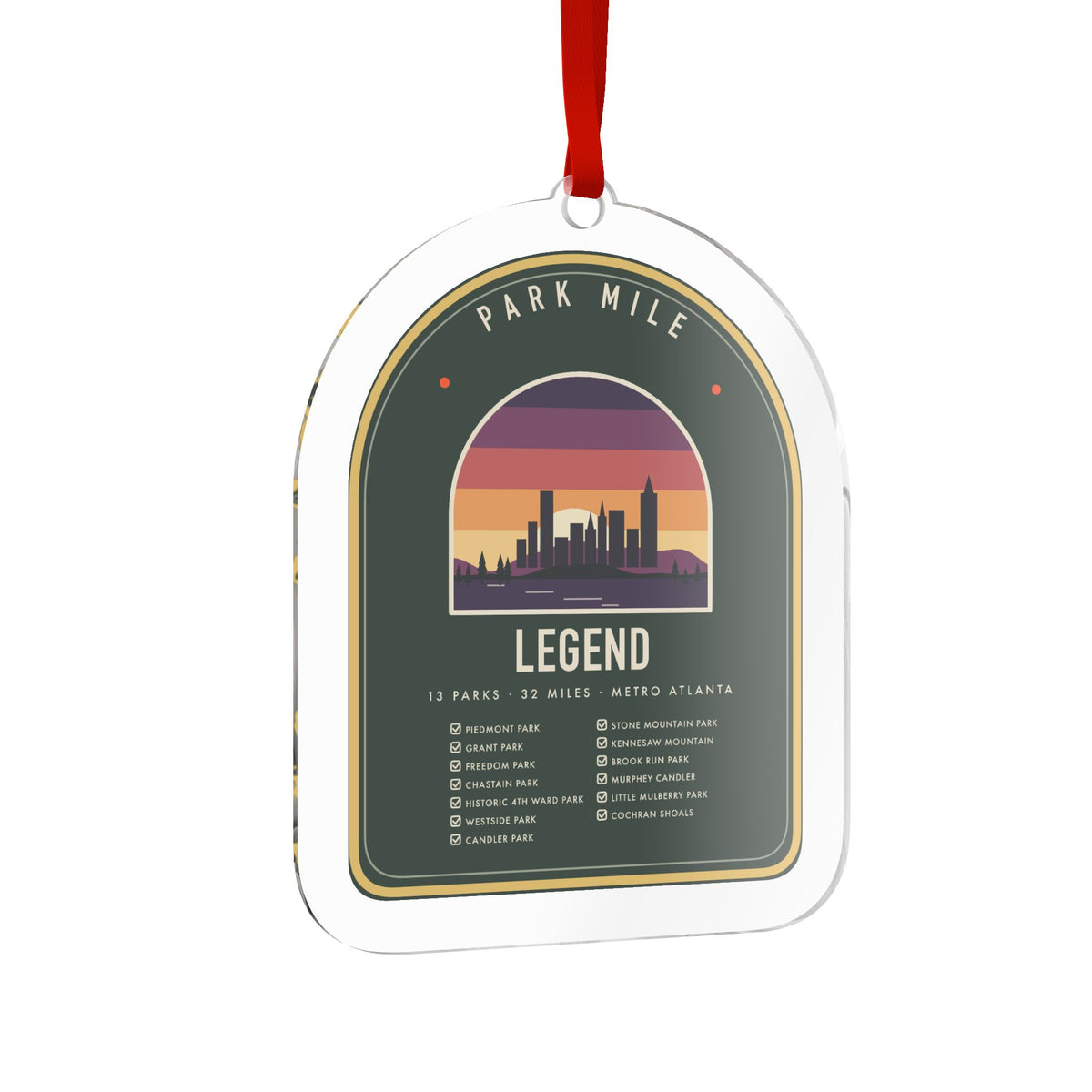 Park Mile Legend Medal