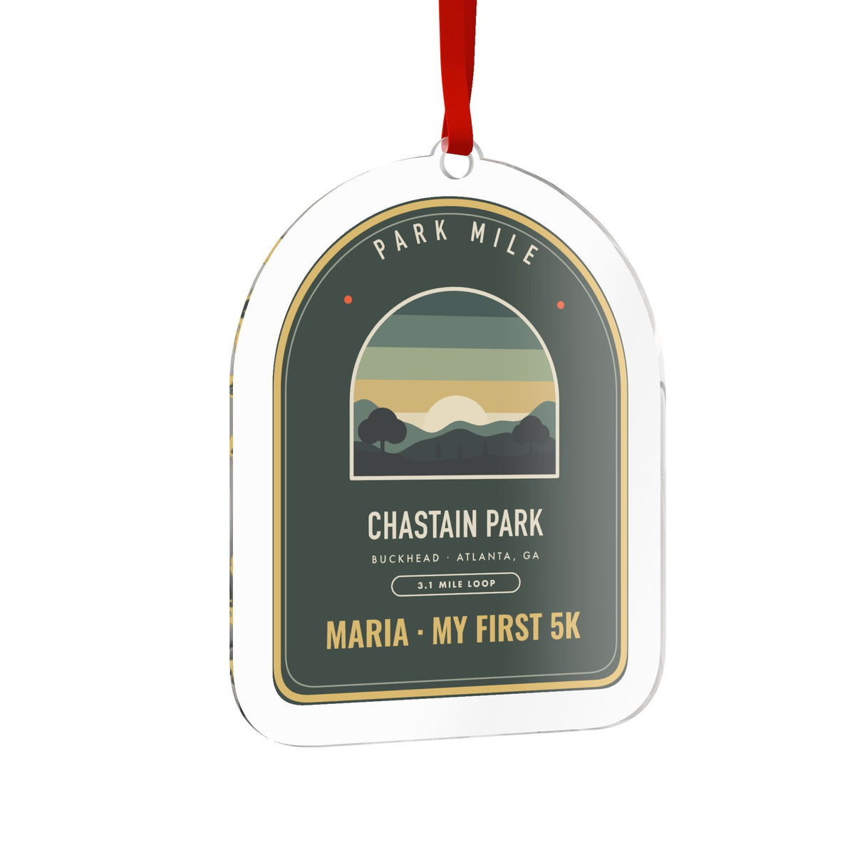 Chastain Park Personalized Medal
