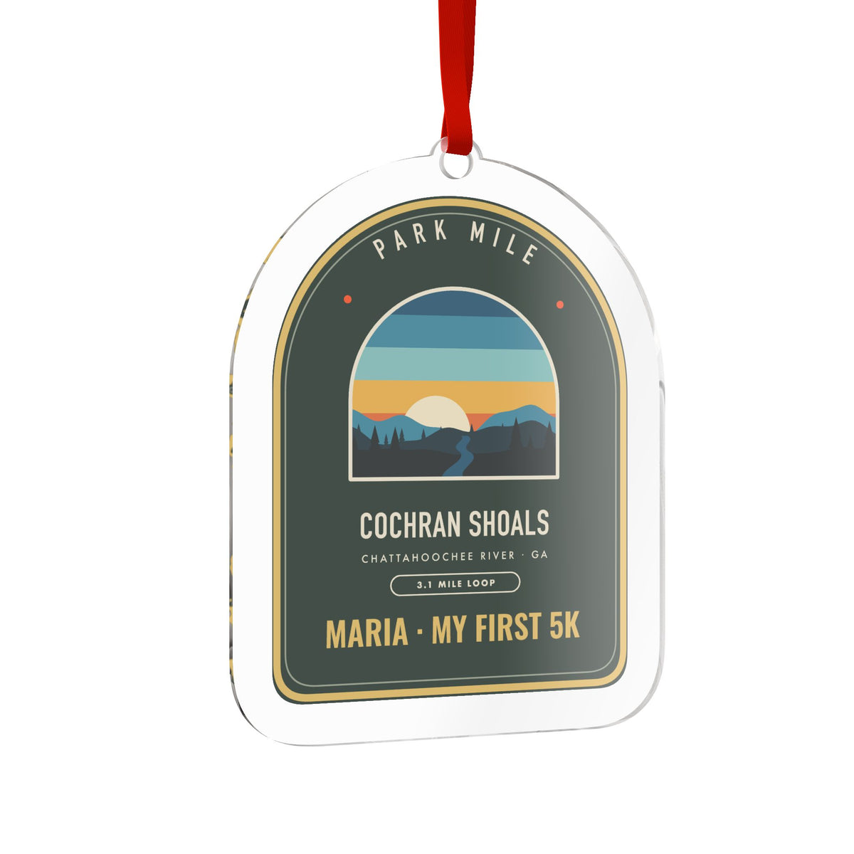 Cochran Shoals Personalized Medal