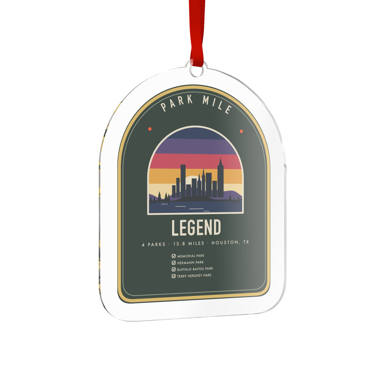 Custom Cut Acrylic Ornament