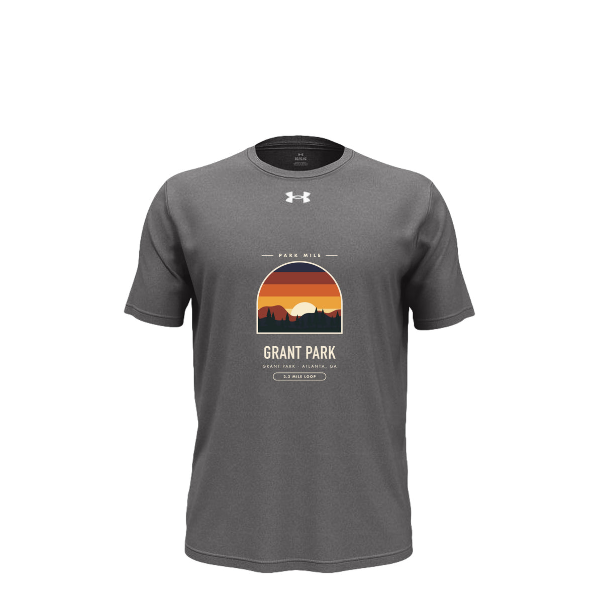 Grant Park Finisher Tech Tee in Castlerock – front