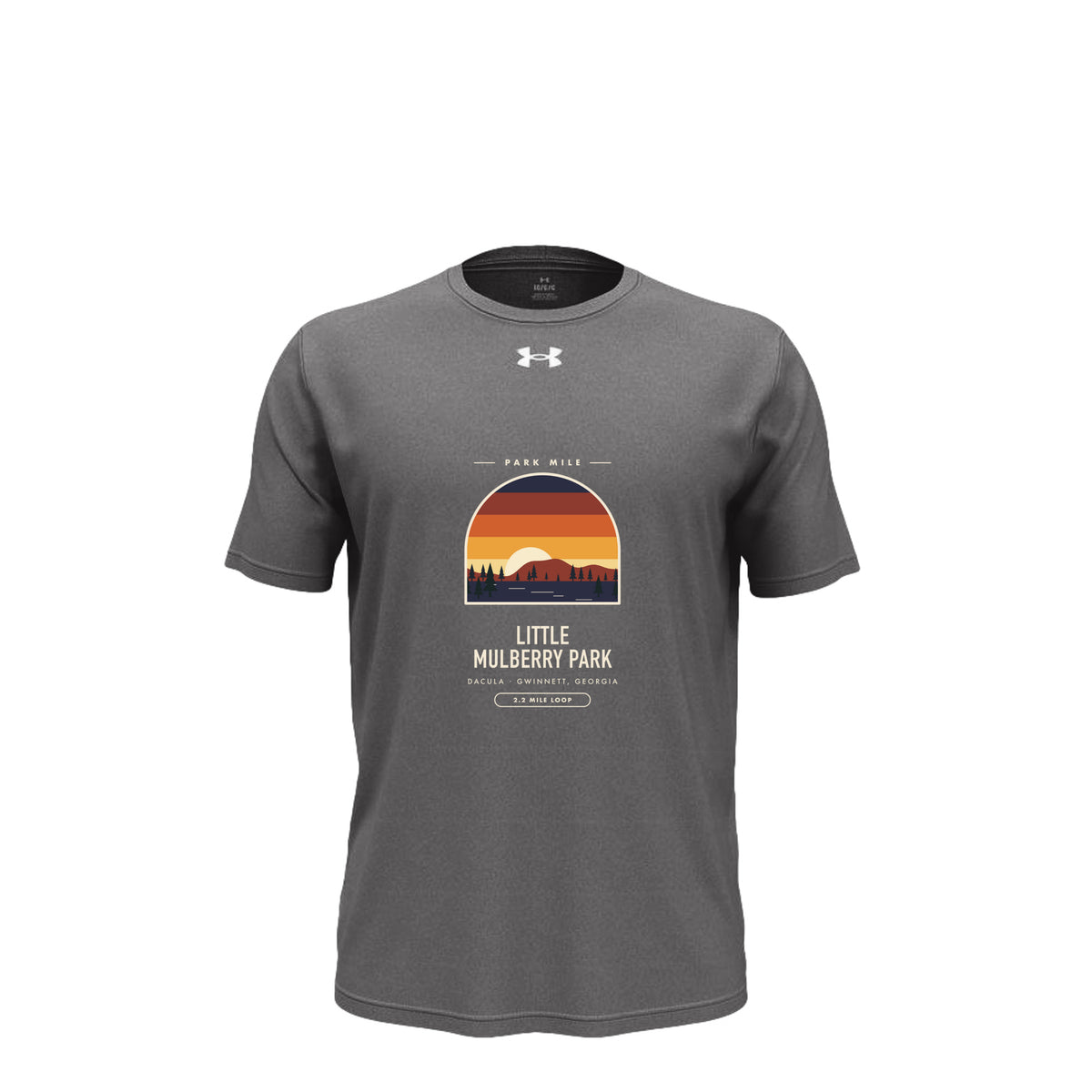 Little Mulberry Park Finisher Tech Tee in Castlerock – front