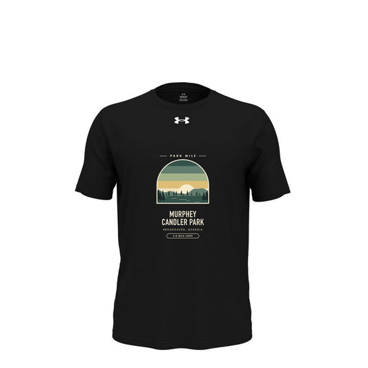 Murphey Candler Park Finisher Tech Tee in Black – front