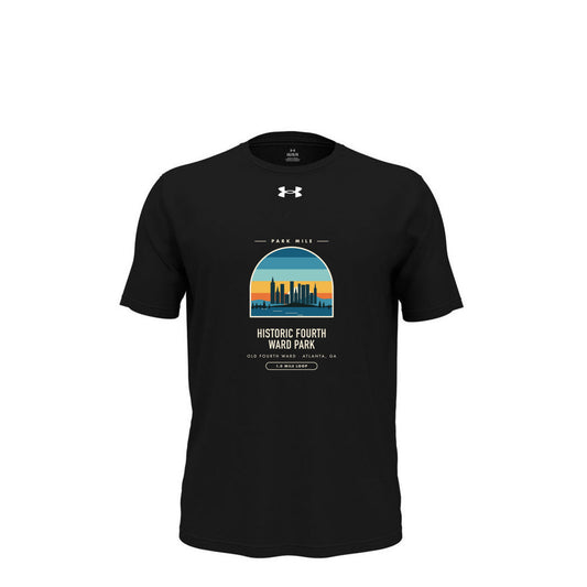 Historic Fourth Ward Park Finisher Tech Tee in Black – front