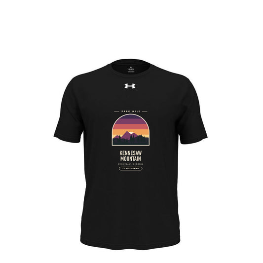 Kennesaw Mountain Finisher Tech Tee in Black – front