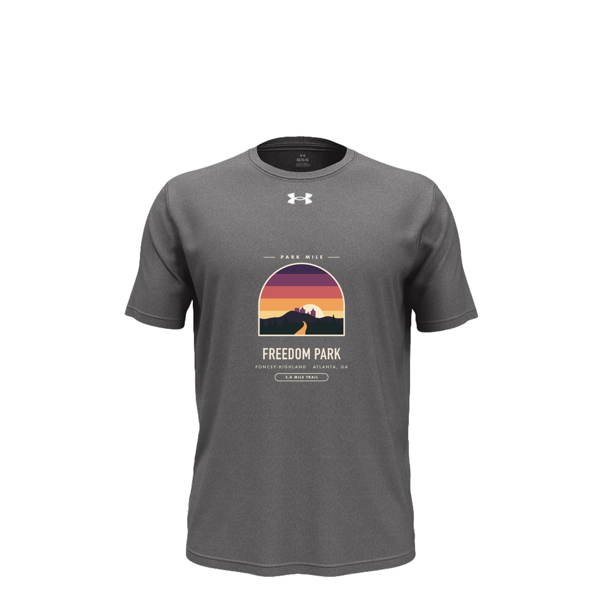Freedom Park Finisher Tech Tee in Castlerock – front