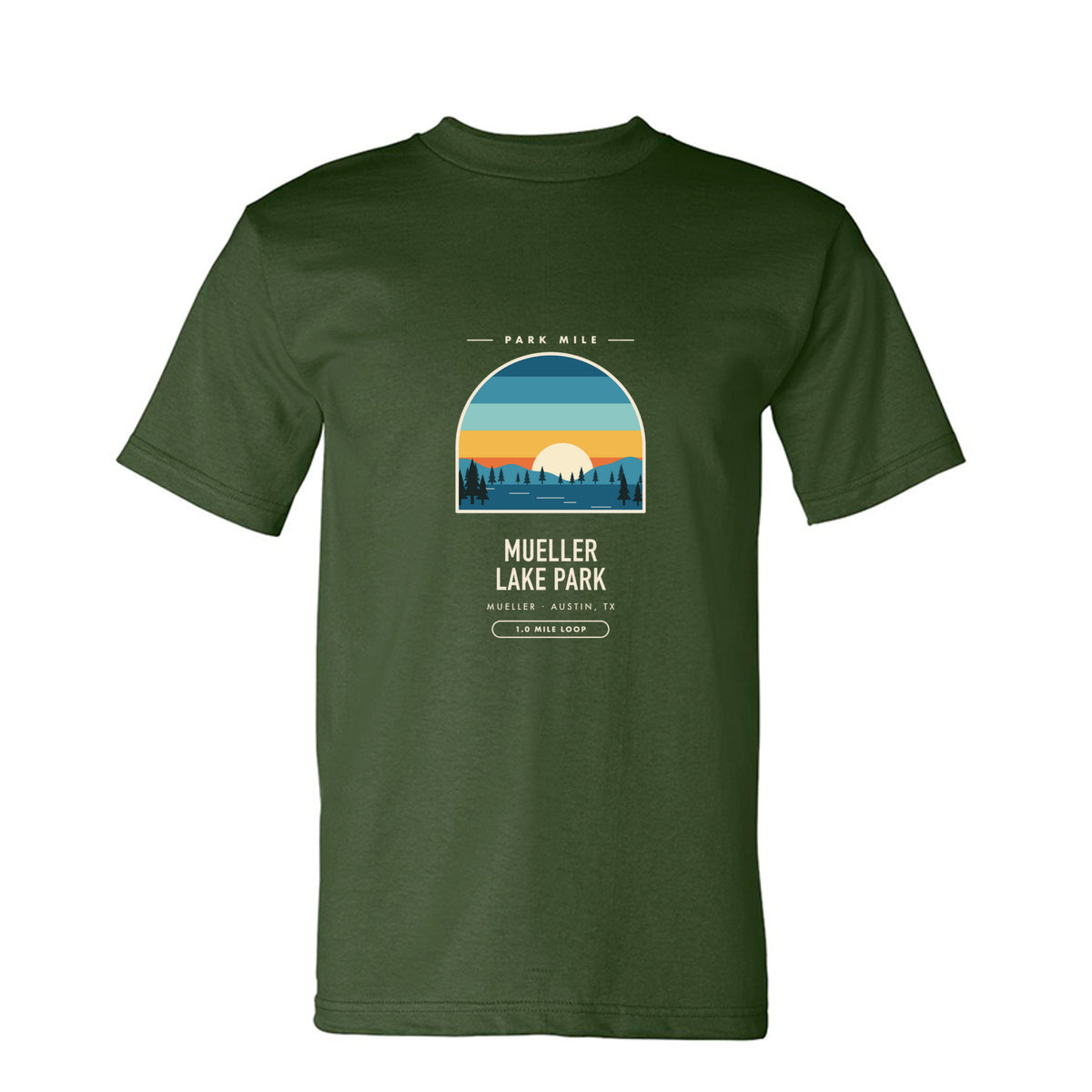 Mueller Lake Park Finisher Tee