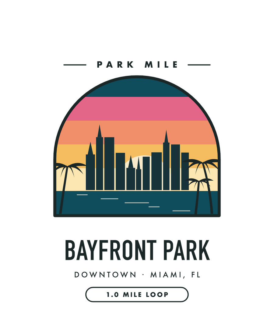 Bayfront Park Park Mile medal