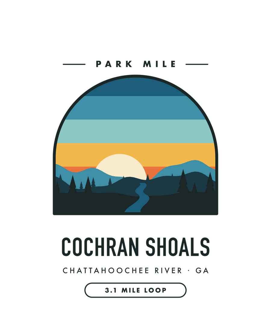 Cochran Shoals Park Mile medal