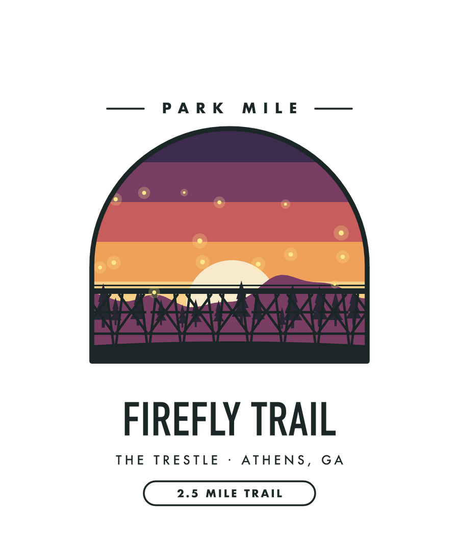 Firefly Trail Park Mile medal