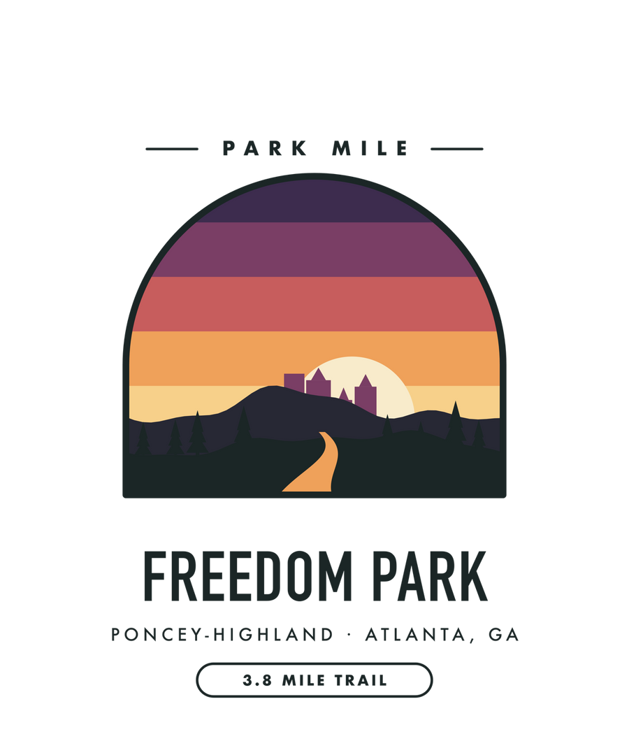 Freedom Park Park Mile medal