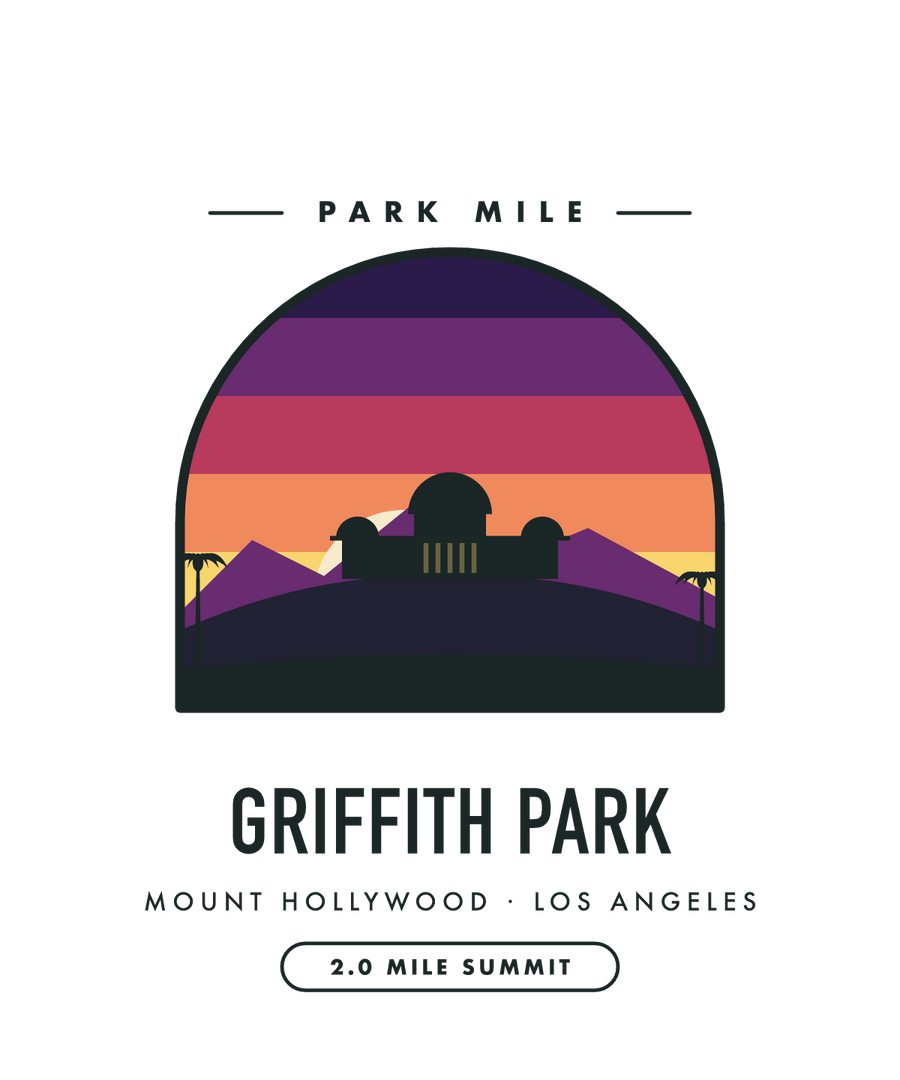 Griffith Park Park Mile medal