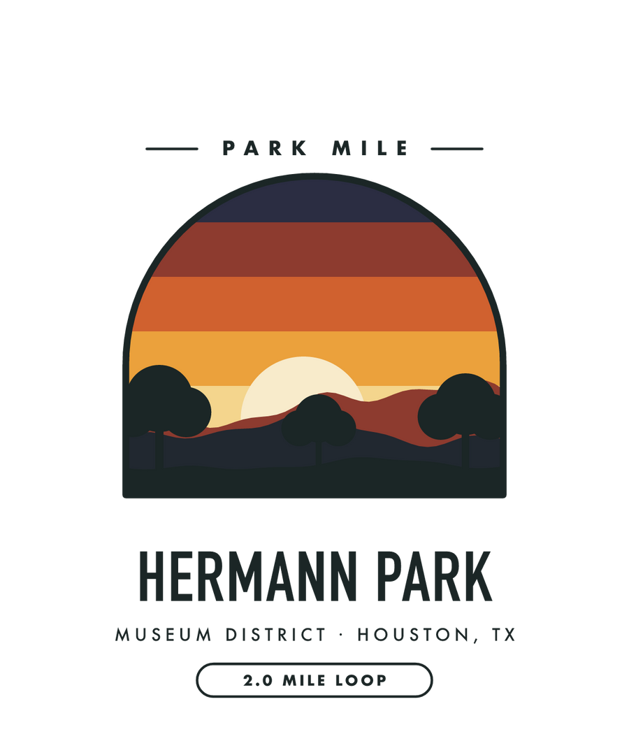 Hermann Park Park Mile medal