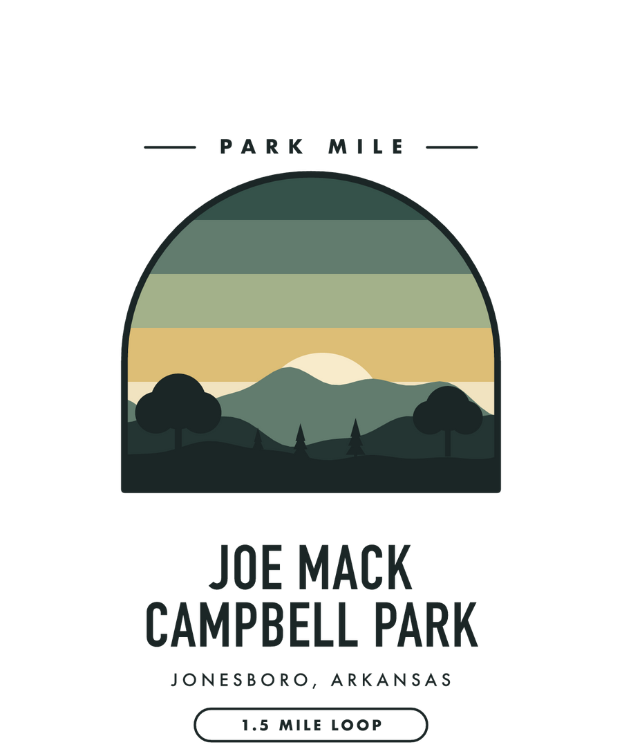 Joe Mack Campbell Park Park Mile medal