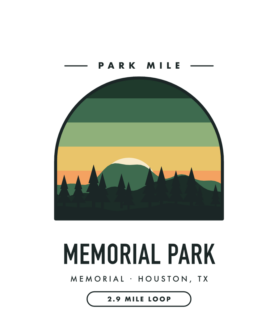 Memorial Park Park Mile medal