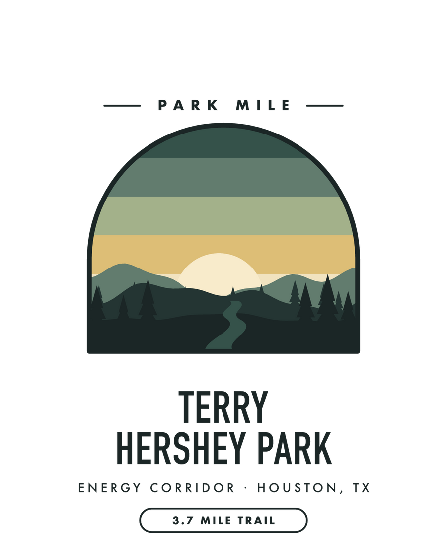 Terry Hershey Park Park Mile medal