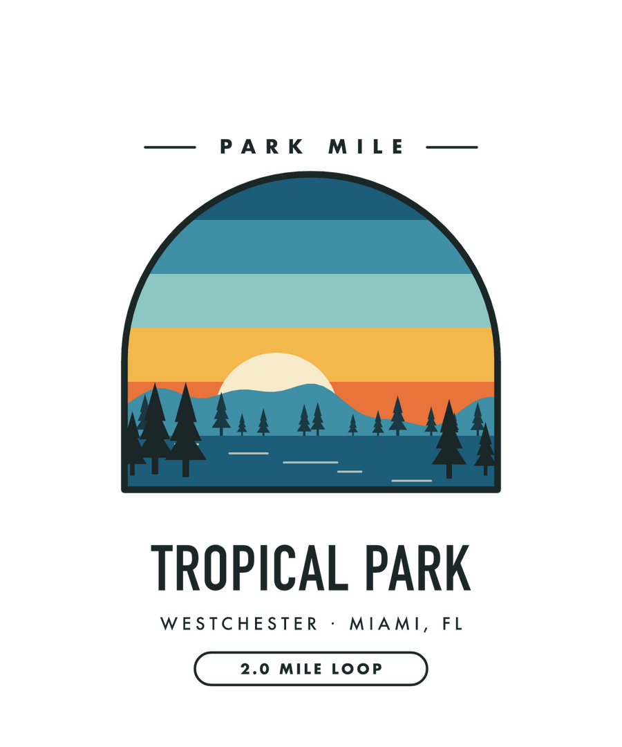 Tropical Park Park Mile medal