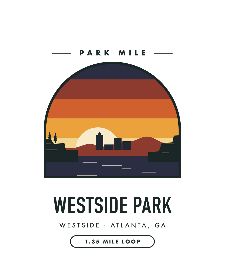 Westside Park Park Mile medal